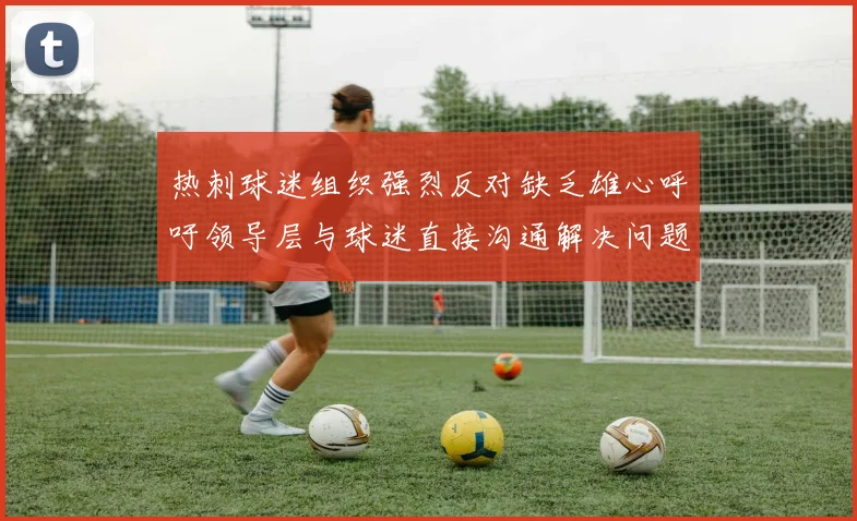 热刺球迷组织强烈反对缺乏雄心呼吁领导层与球迷直接沟通解决问题